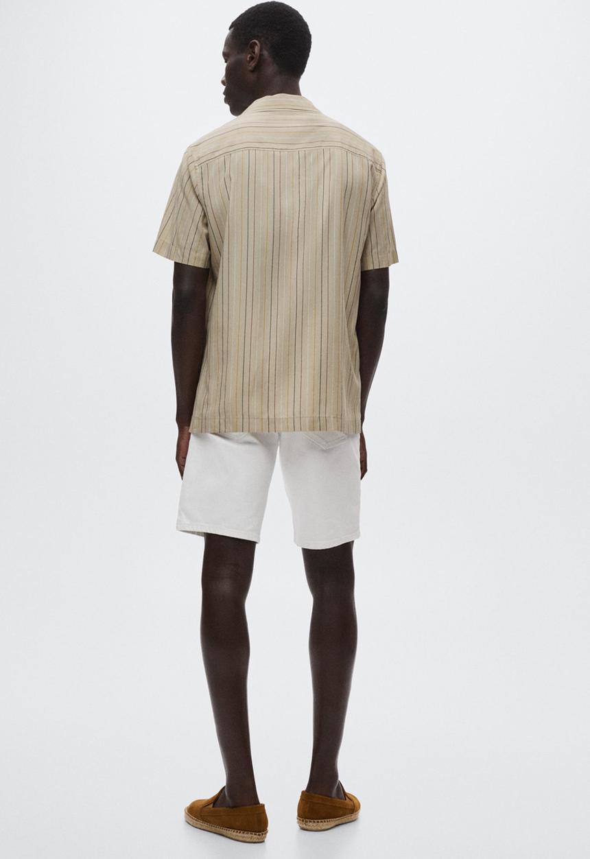 MANGO - Martinho shirt  - beige