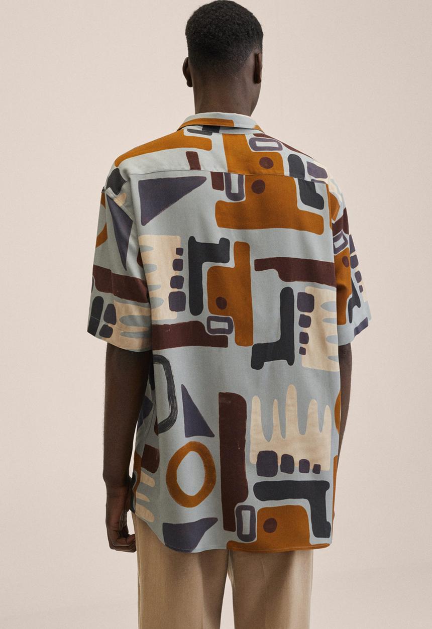 MANGO - Cadi shirt - blue