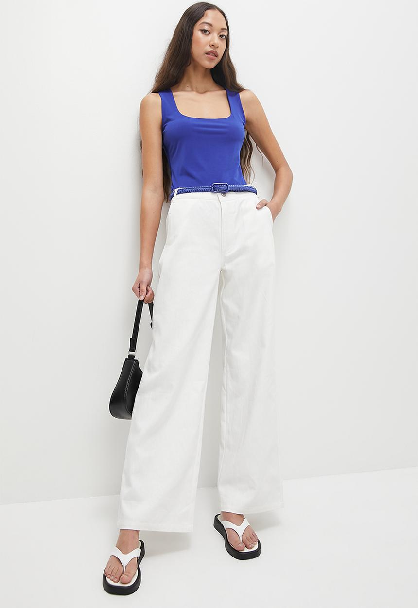 Superbalist - Single scoop neck vest - royal blue