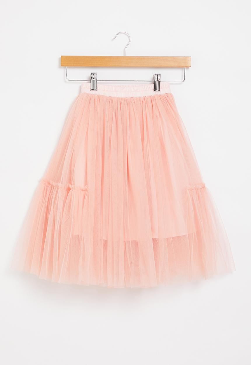 Rebel Republic - Girls mesh skirt - pink