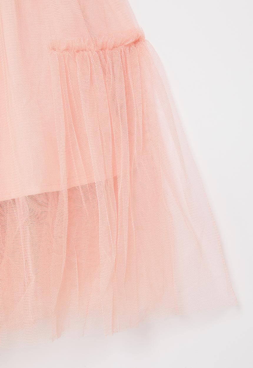 Rebel Republic - Girls mesh skirt - pink