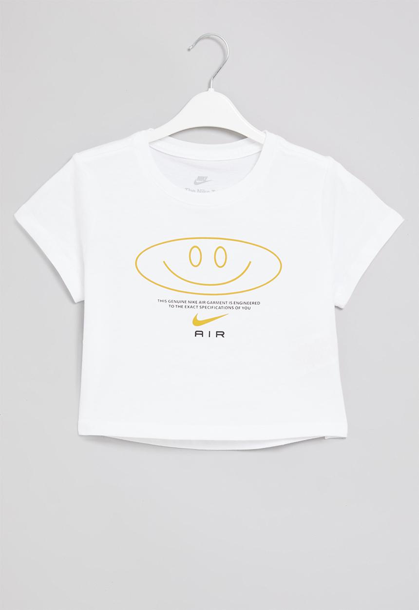 Nike - Girls nsw tee crop air - white