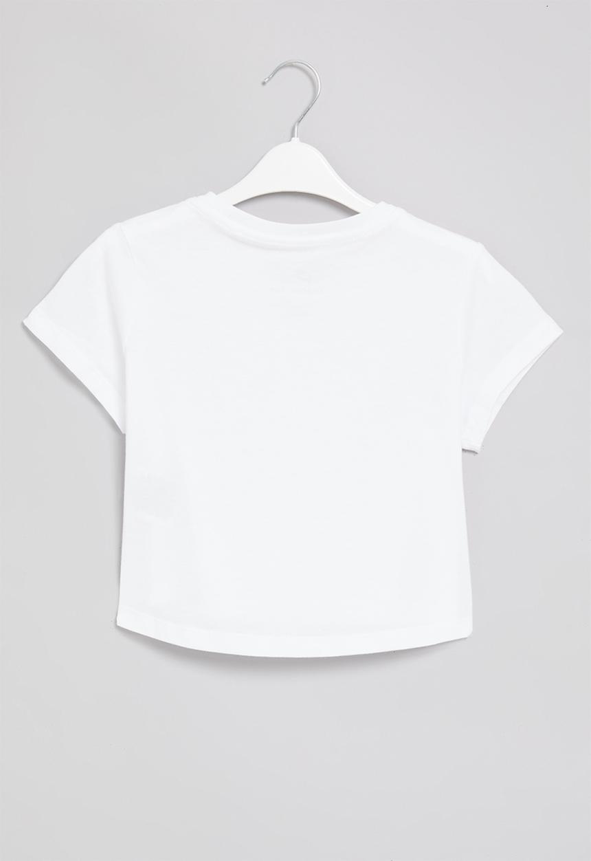 Nike - Girls nsw tee crop air - white