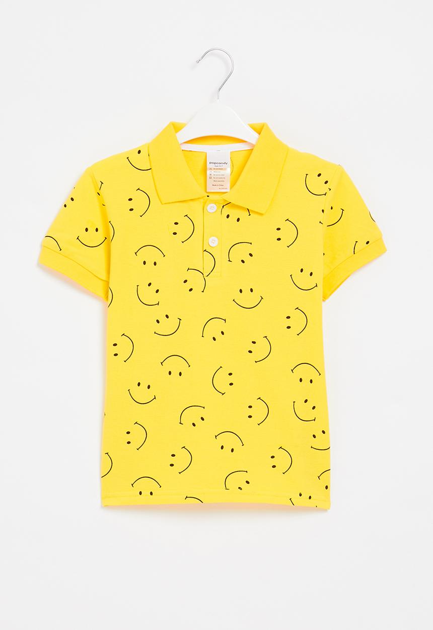 Pop Candy - Boys smiley golfer - yellow