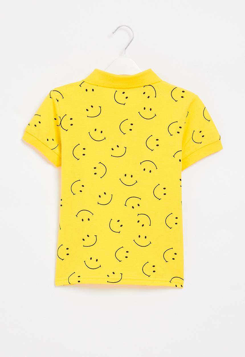 Pop Candy - Boys smiley golfer - yellow