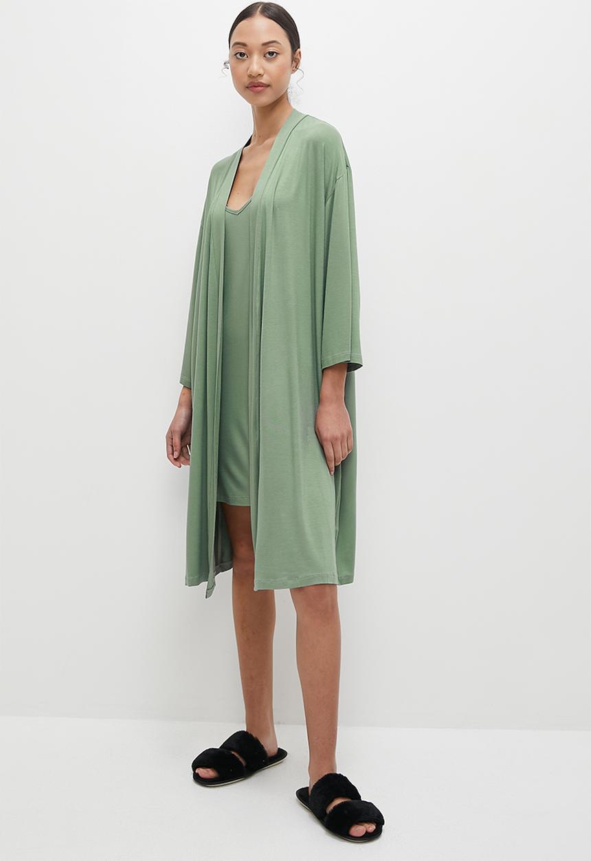 Superbalist - Knit robe - fatigue