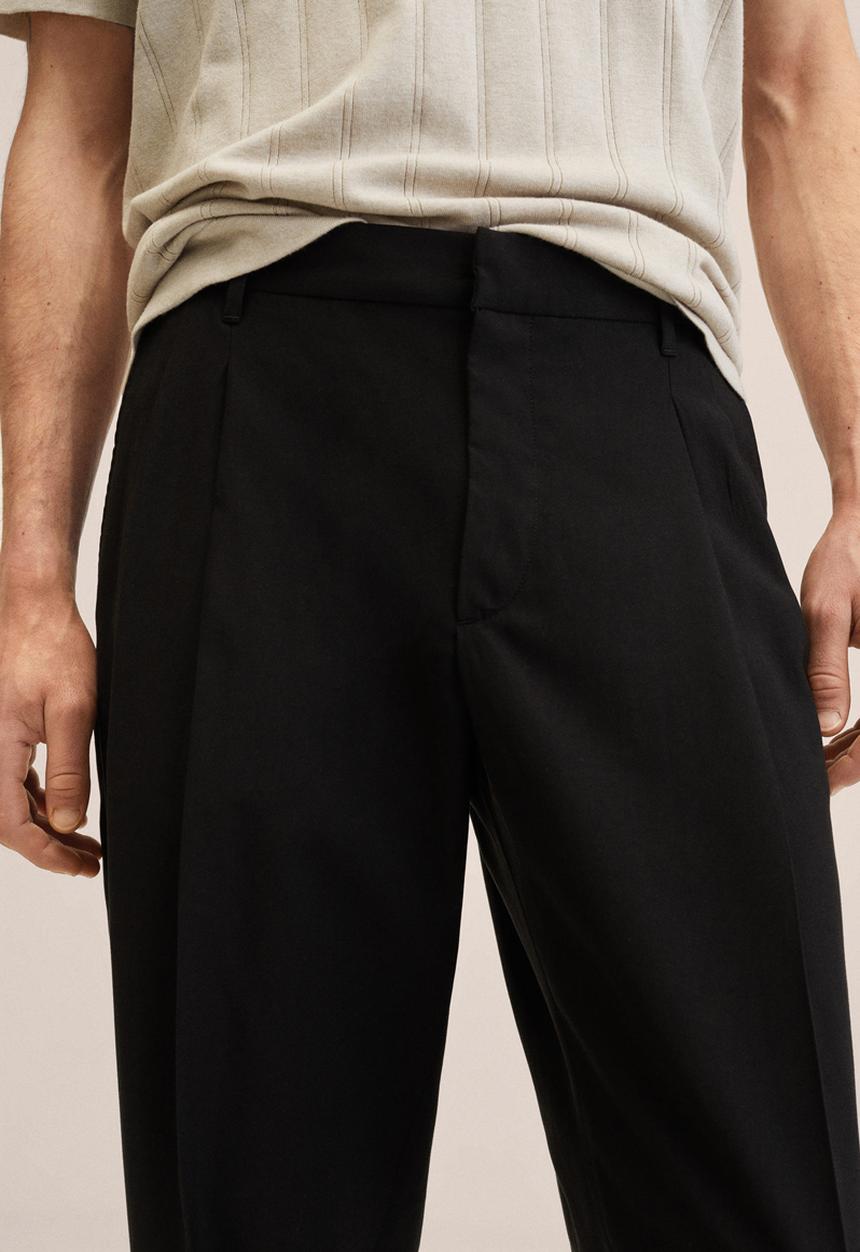 MANGO - Arno trousers - black