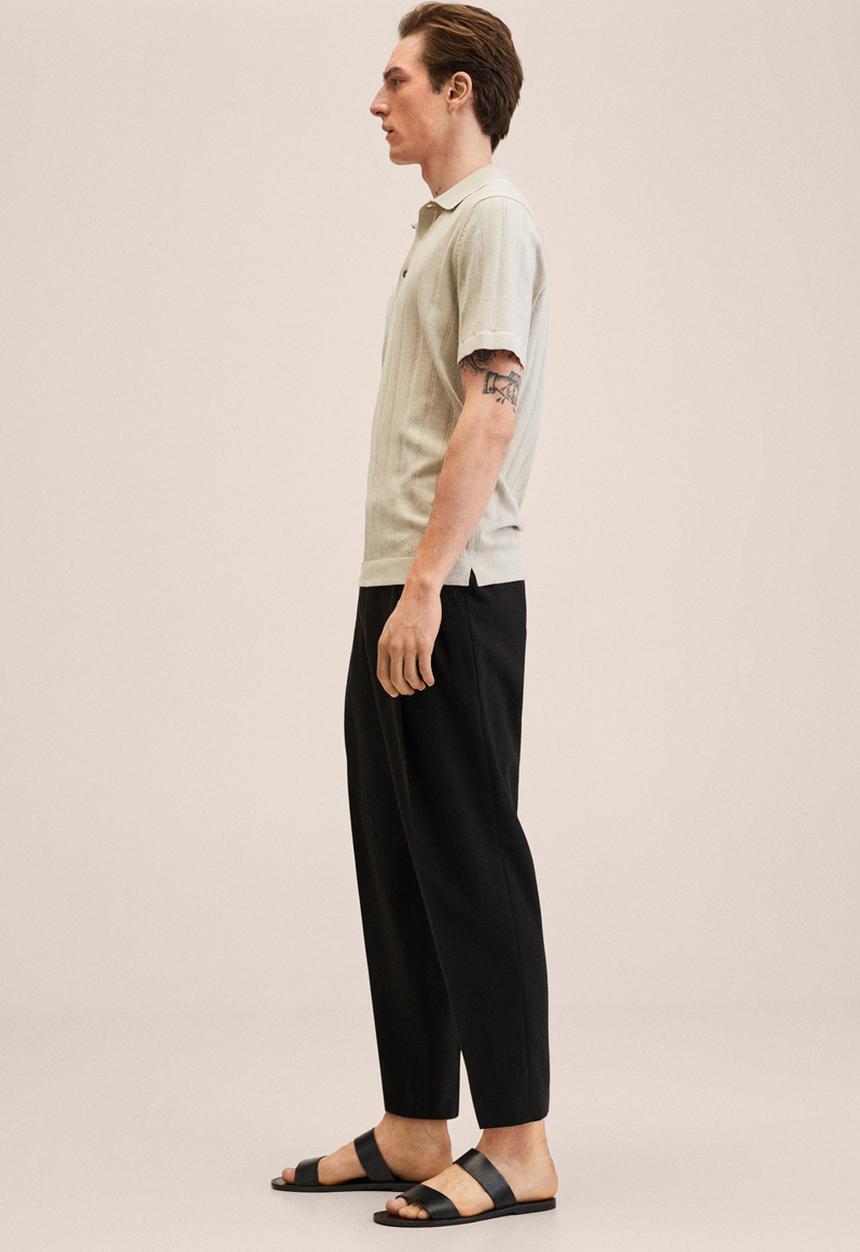 MANGO - Arno trousers - black