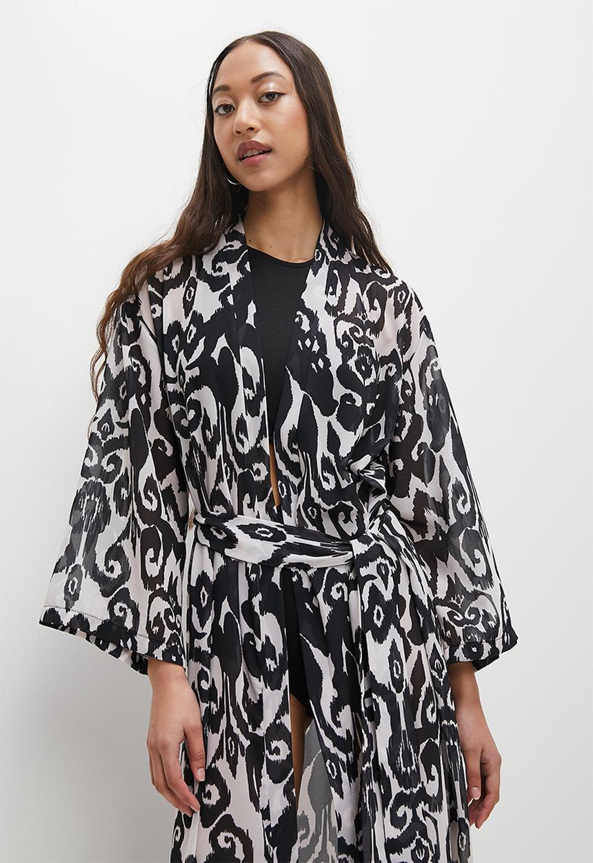 Superbalist - Modaxi cover up - black & neutral