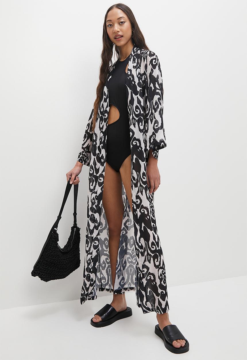 Superbalist - Modaxi cover up - black & neutral