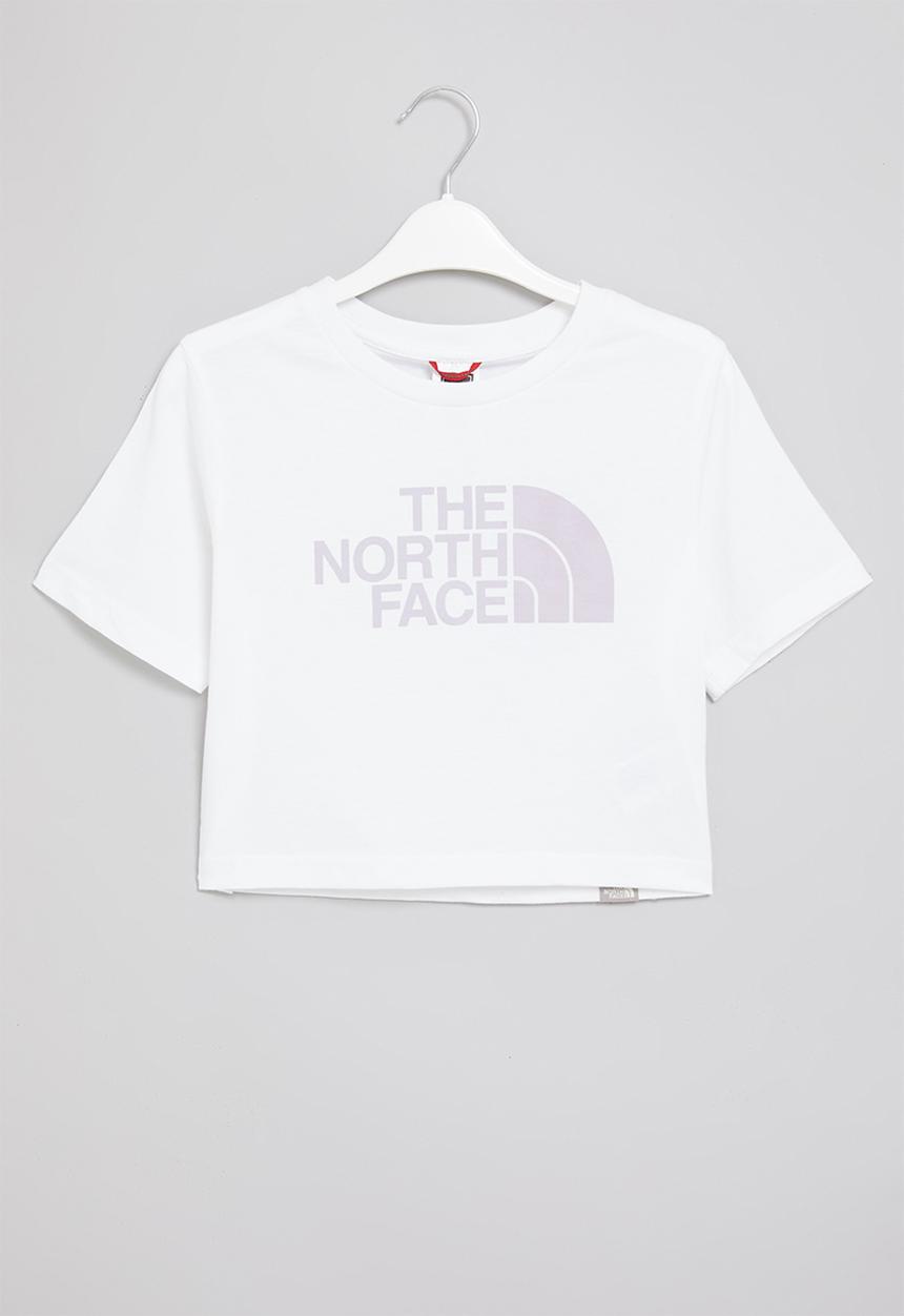 The North Face - G short sleeve cropped graphic tee - white