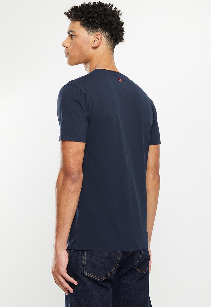 SOVIET - M dario short sleeve tee - navy
