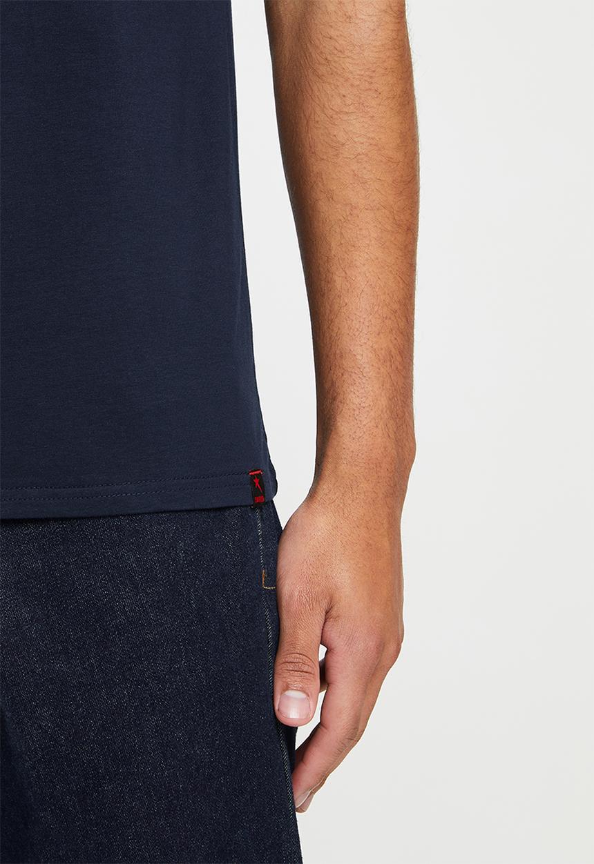 SOVIET - M dario short sleeve tee - navy