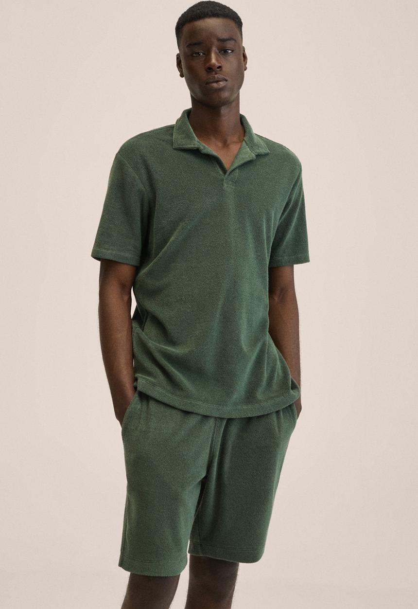 MANGO - Lewe shorts  - green