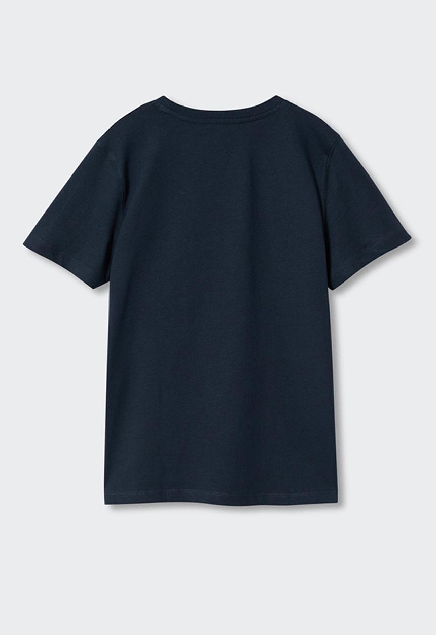 MANGO - T-shirt utaj - navy