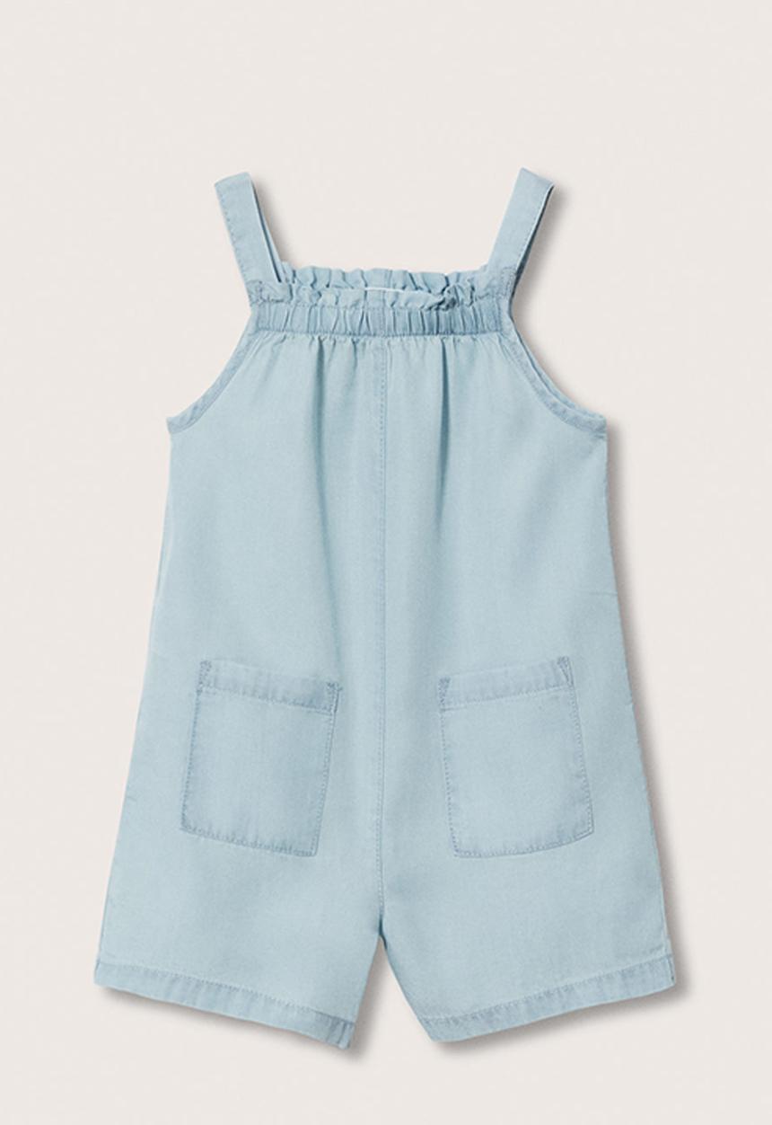MANGO - Playsuit mati - open blue