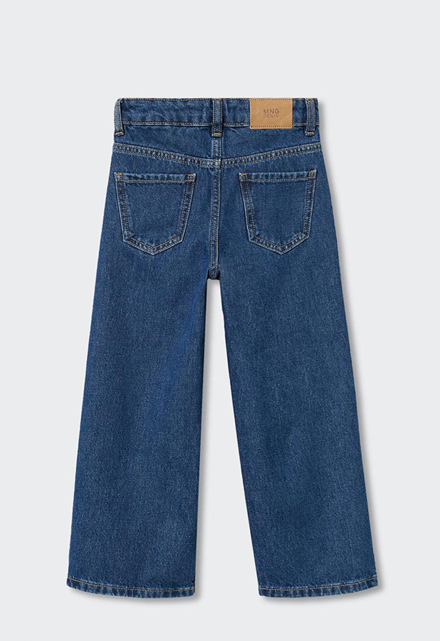 MANGO - Jeans culotte - dark blue