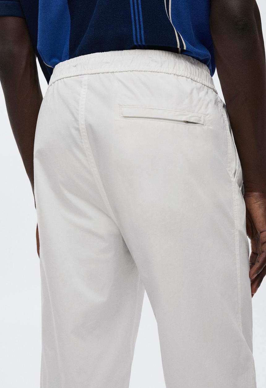 MANGO - Genova pant - cream