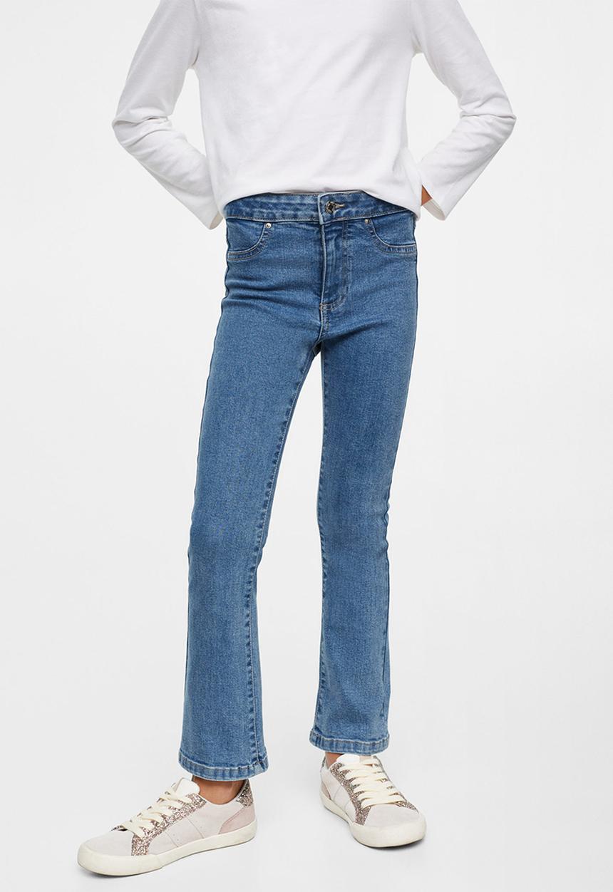 MANGO - Jeans trumpet - medium blue