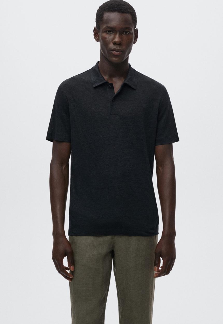 MANGO - Amberes golfer - black