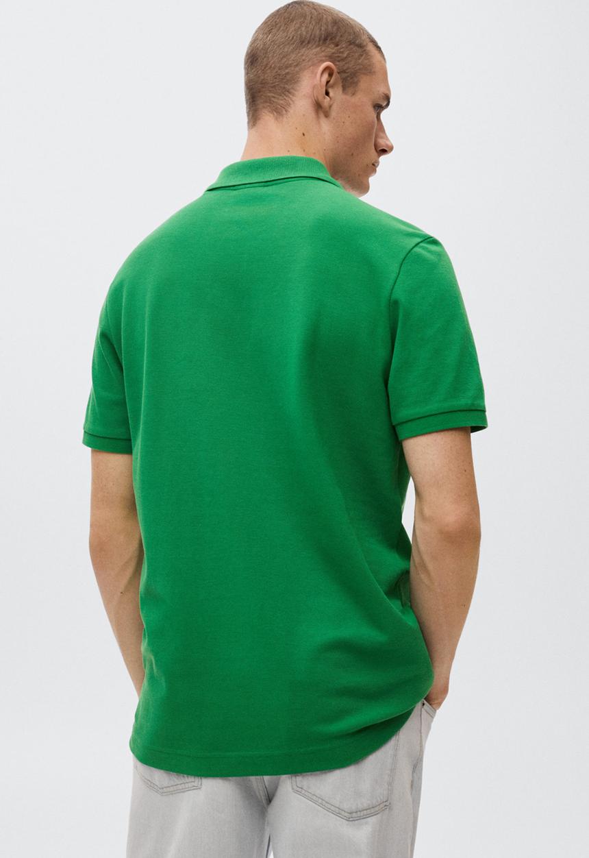 MANGO - Polo shirt rea - green