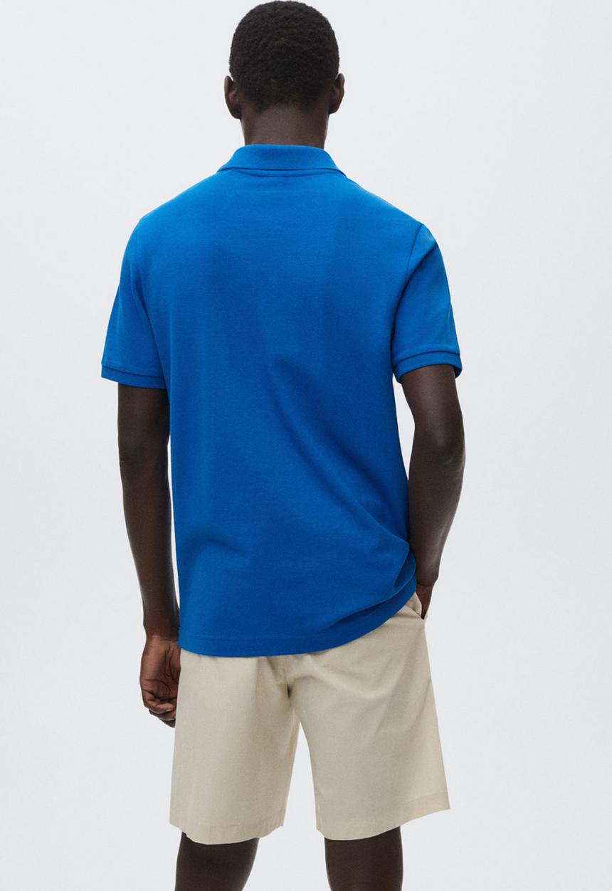 MANGO - Polo shirt rea - blue