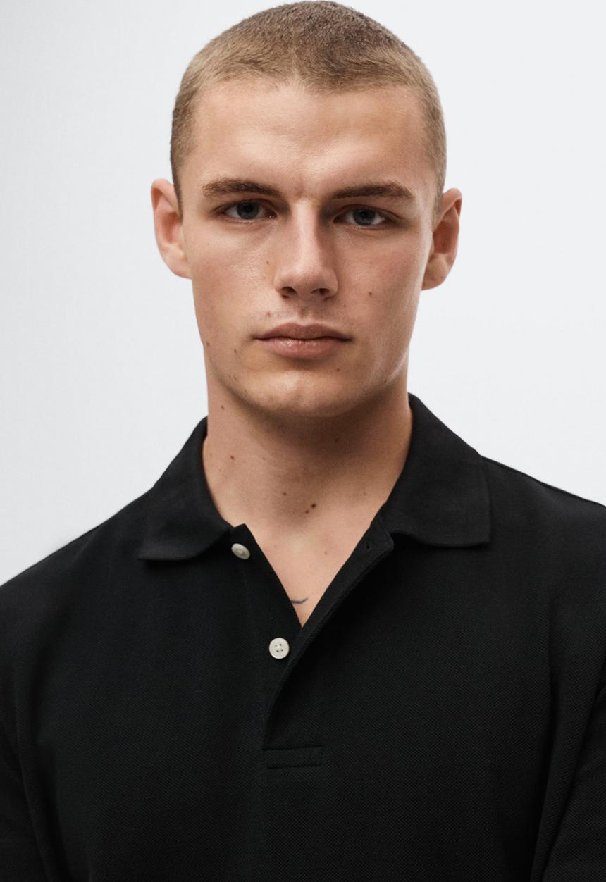 MANGO - Rea golfer - black
