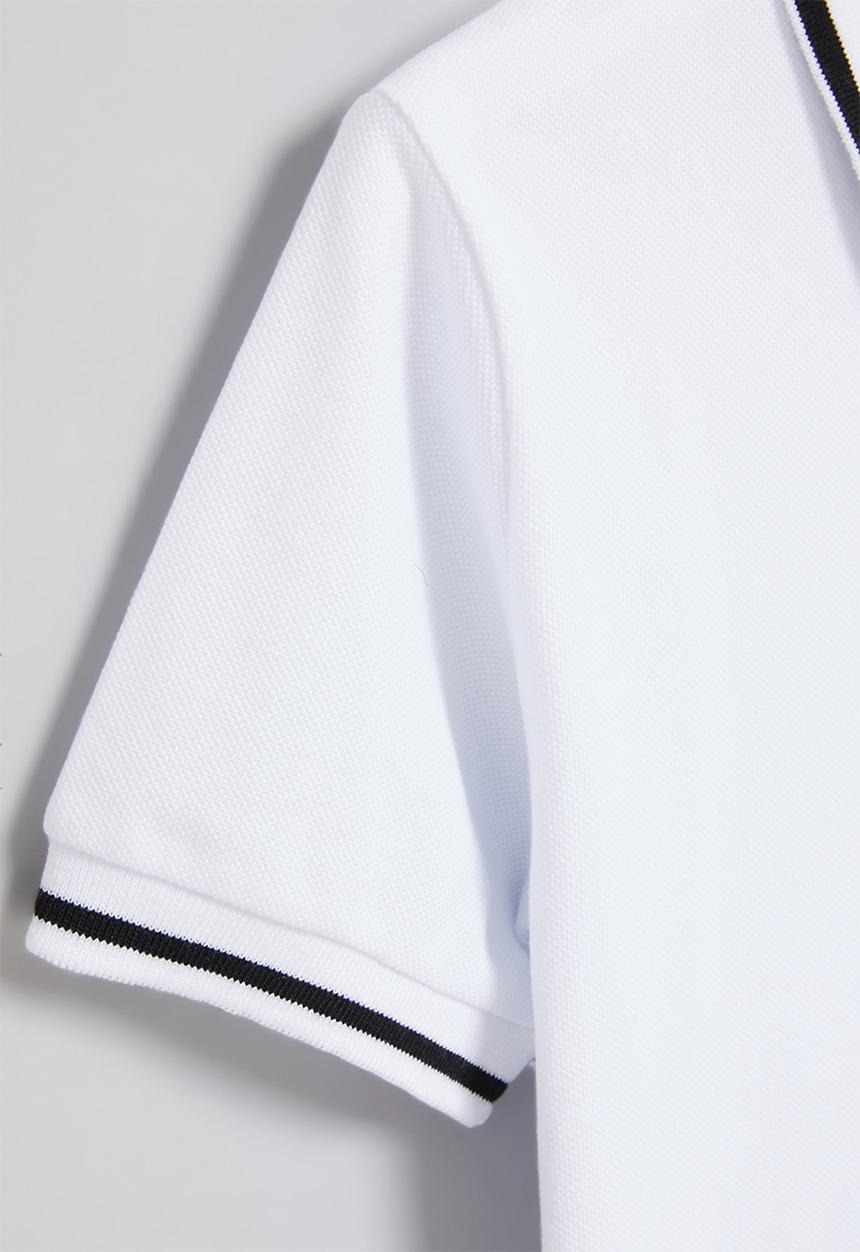 Rebel Republic - Printed golfer - white