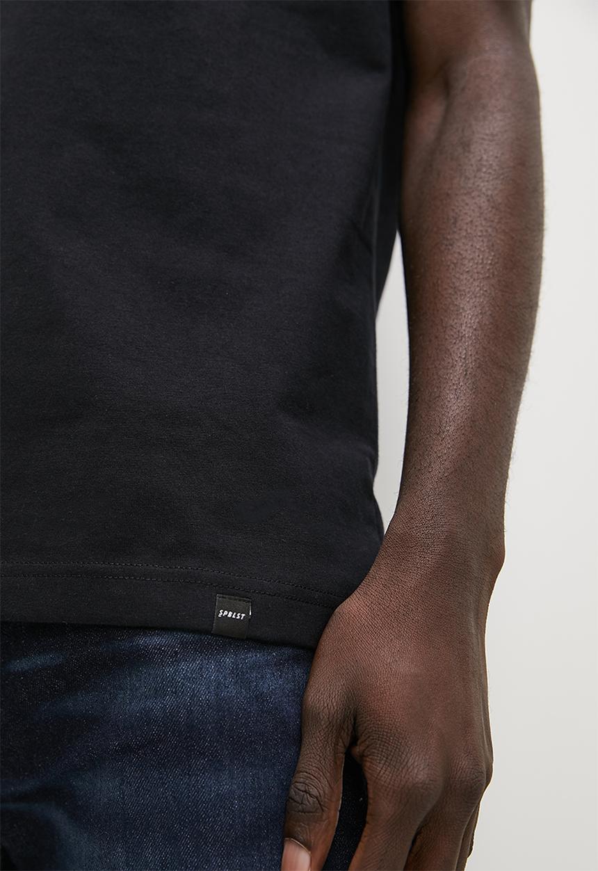 Superbalist - Relaxed fit organic crew neck - black