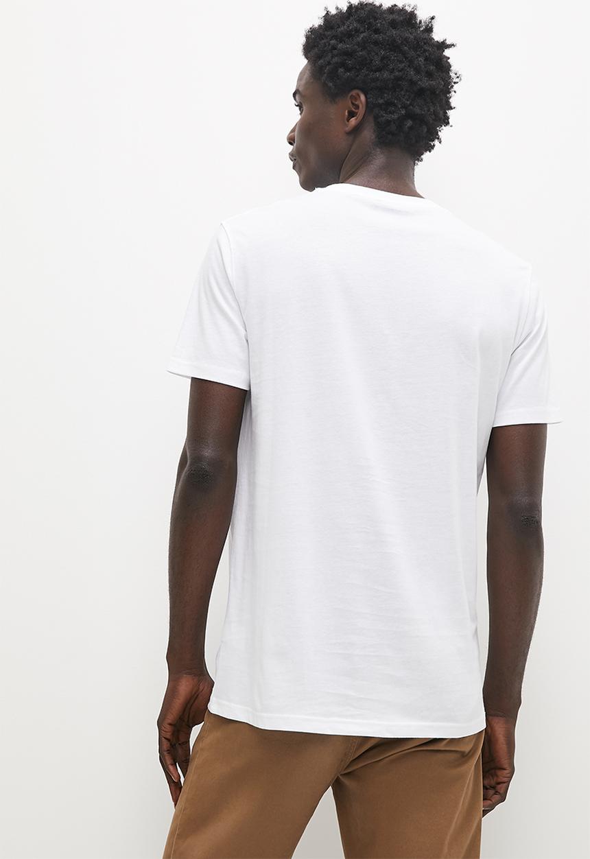 Superbalist - Nate 2-pack organic crew - white