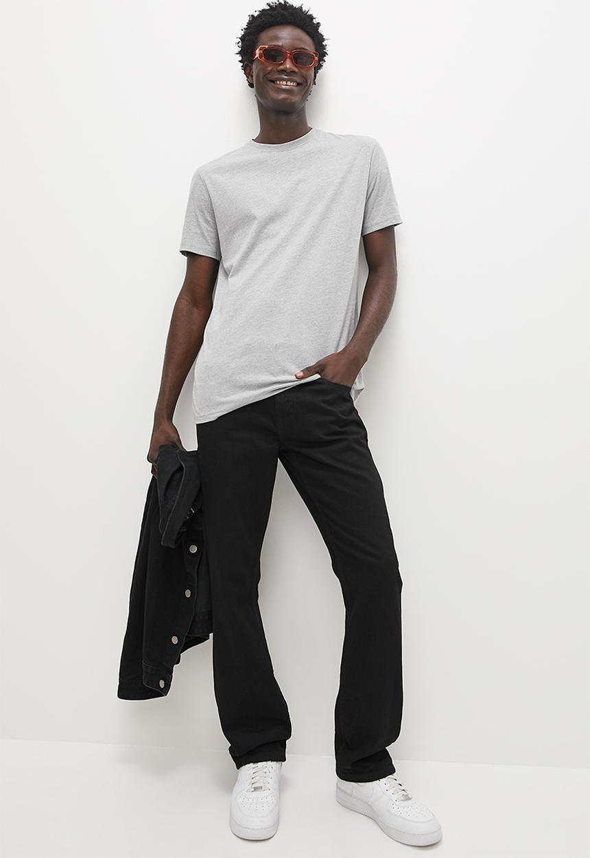Superbalist - Nate 2-pack organic crew - grey melange