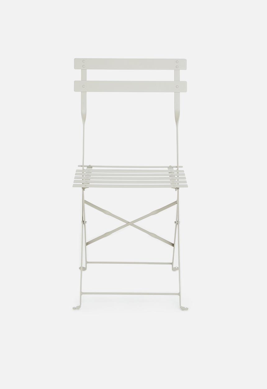 H&S - Garden Foldable Bistro set - taupe