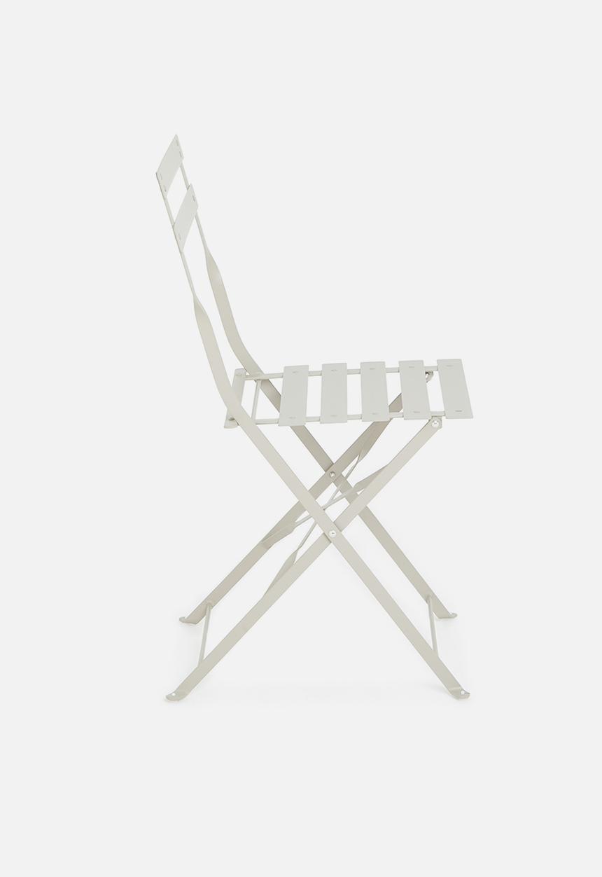 H&S - Garden Foldable Bistro set - taupe