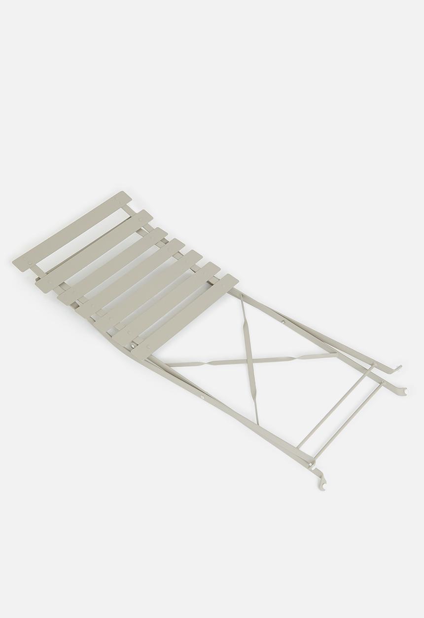 H&S - Garden Foldable Bistro set - taupe