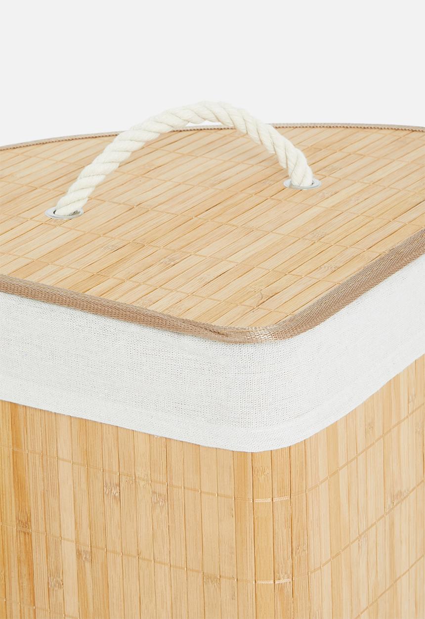 Storage Solutions - Corner laundry basket - brown