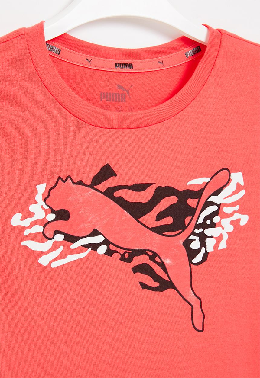 PUMA - Alpha tee g - salmon