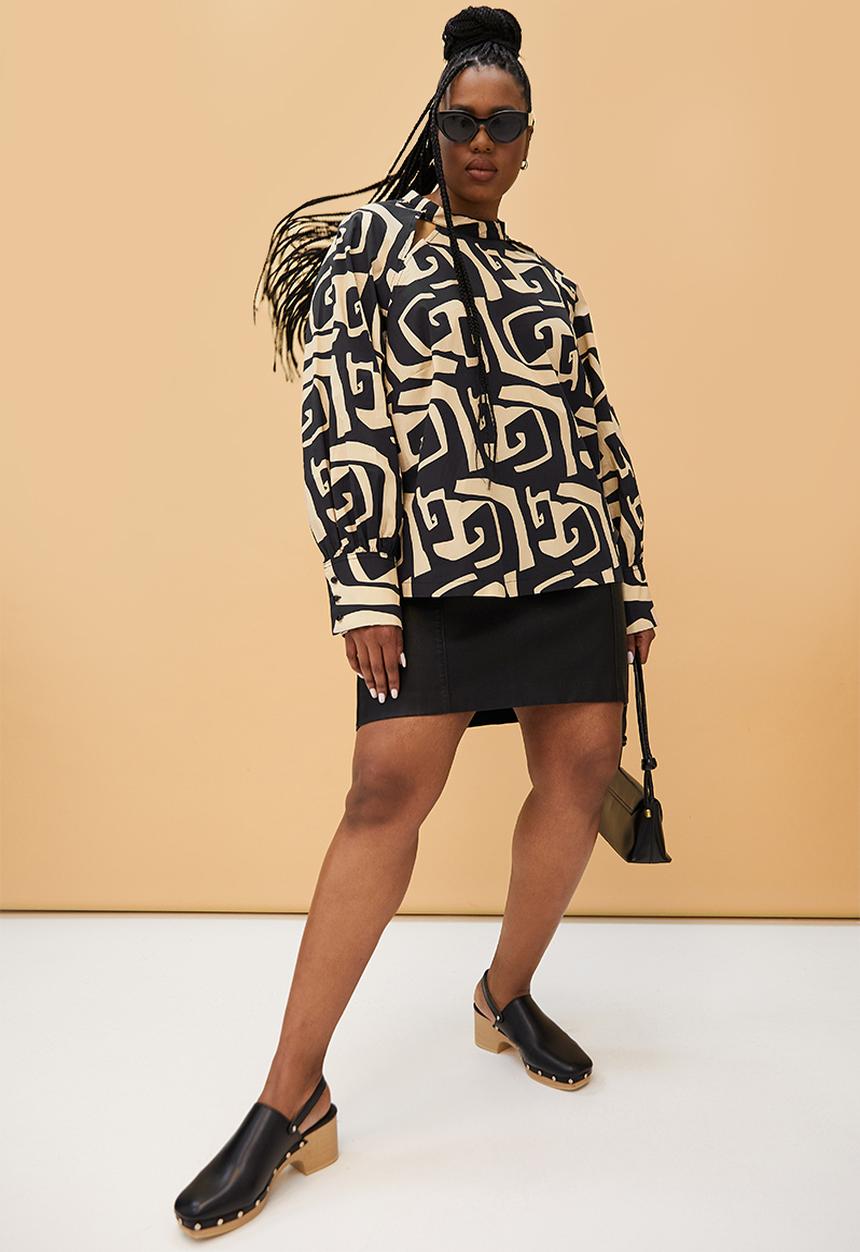Superbalist - Lulama Wolf cut-out blouse - The maze