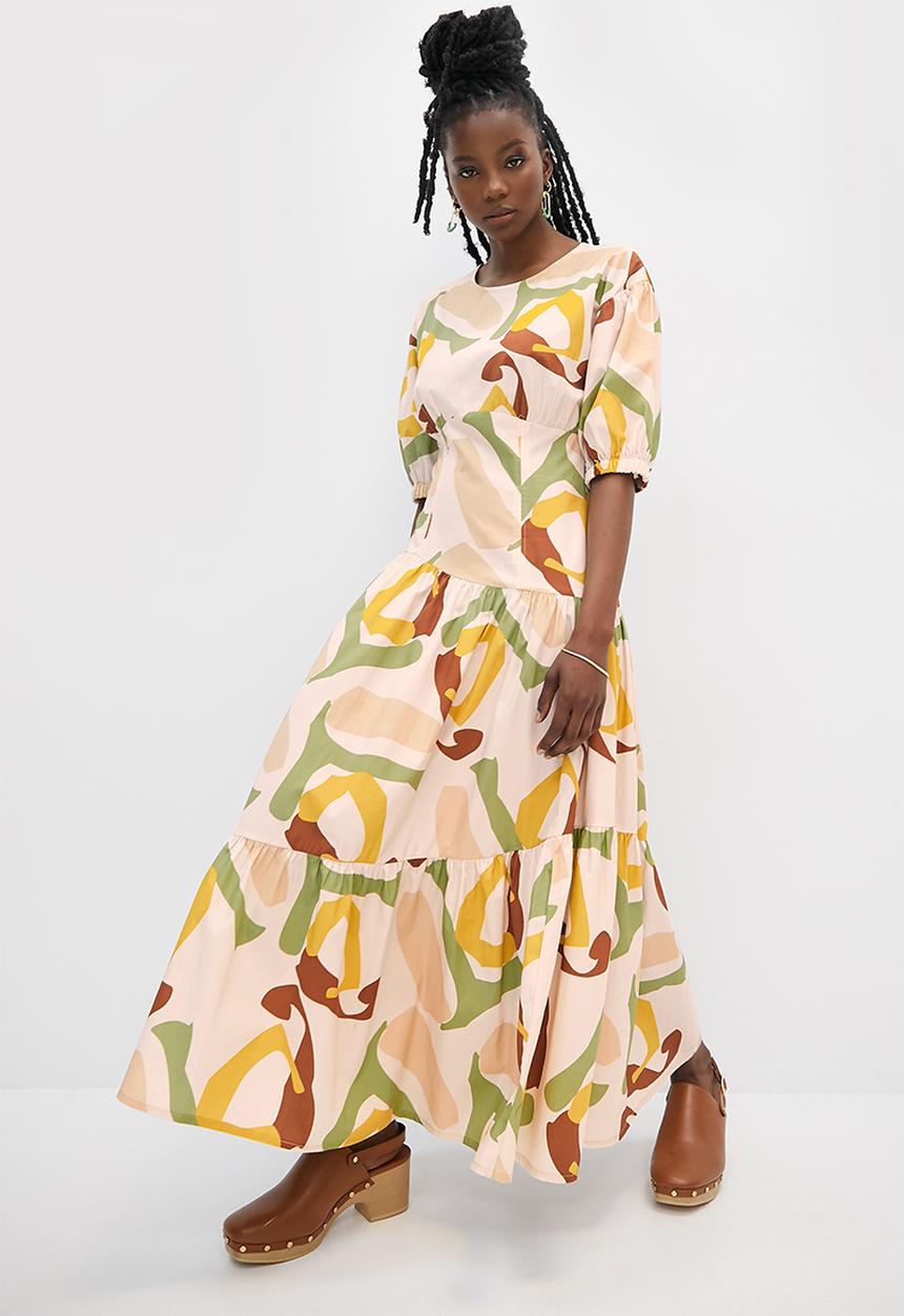 Superbalist - Lulama Wolf tiered dress - Eden