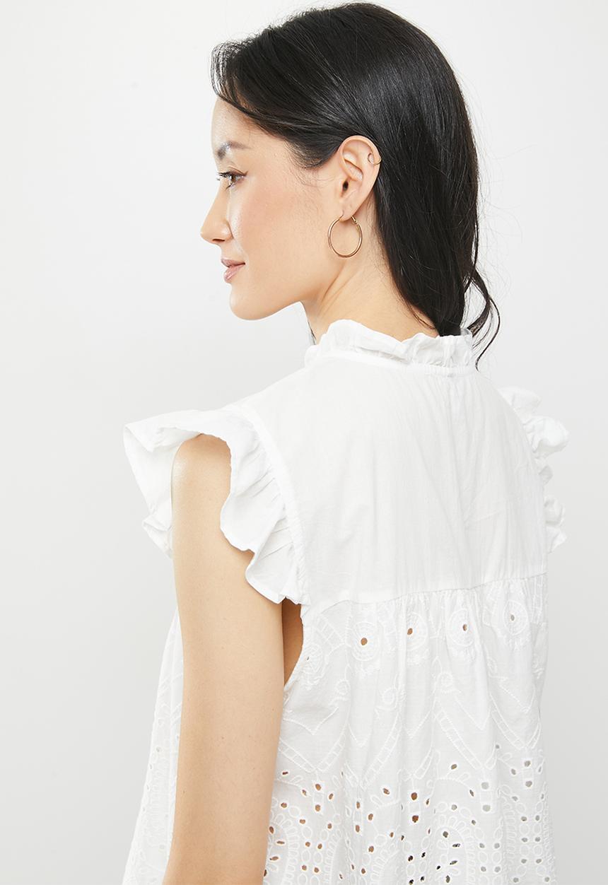 Jacqueline de Yong - Kalli top - cloud dancer