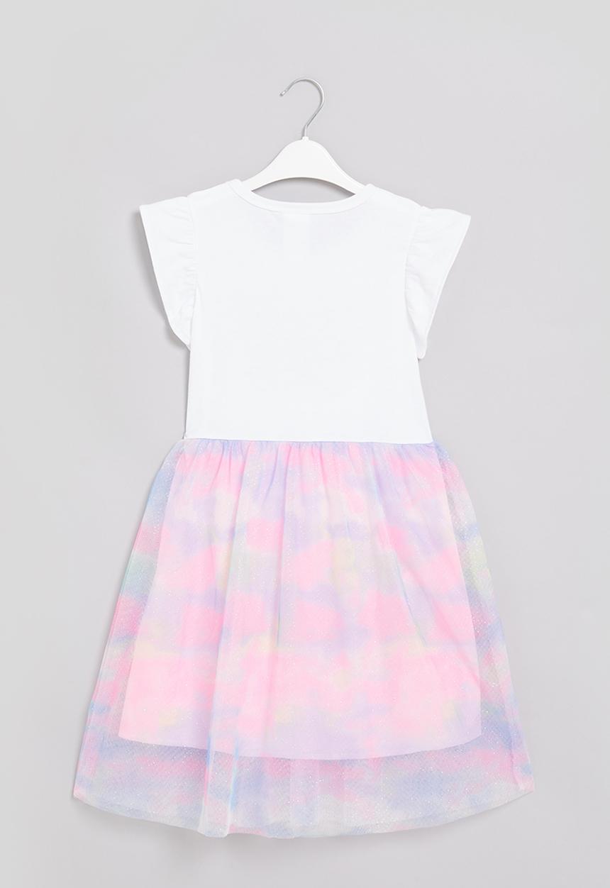 Pop Candy - Girls butterfly dress - multi