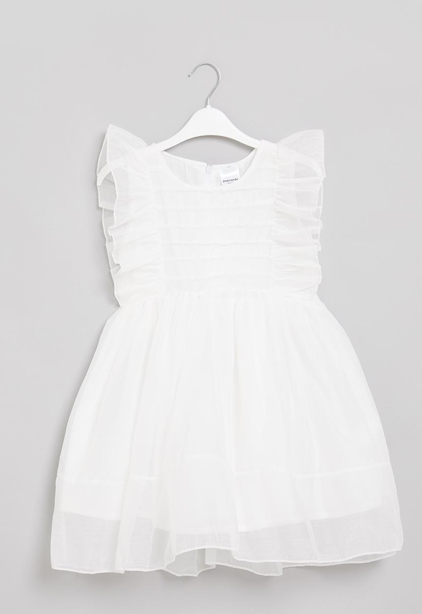 Pop Candy - Girls dress - white