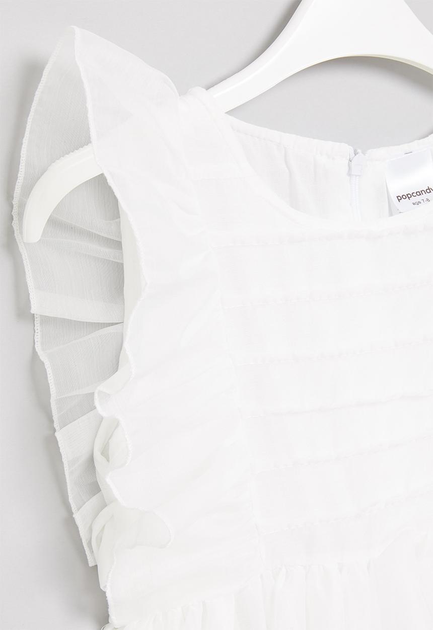 Pop Candy - Girls dress - white