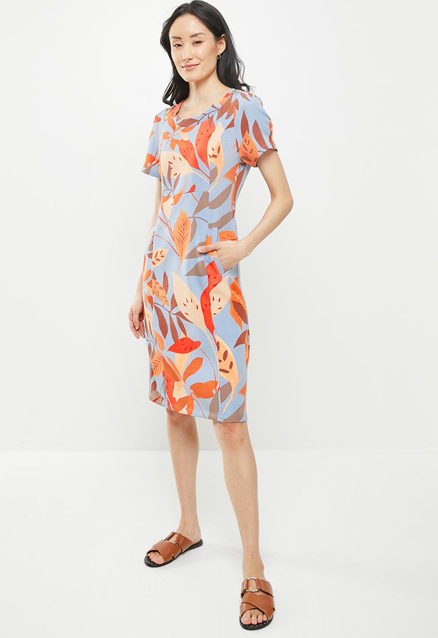 AMANDA LAIRD CHERRY - Anchor dress - multi 