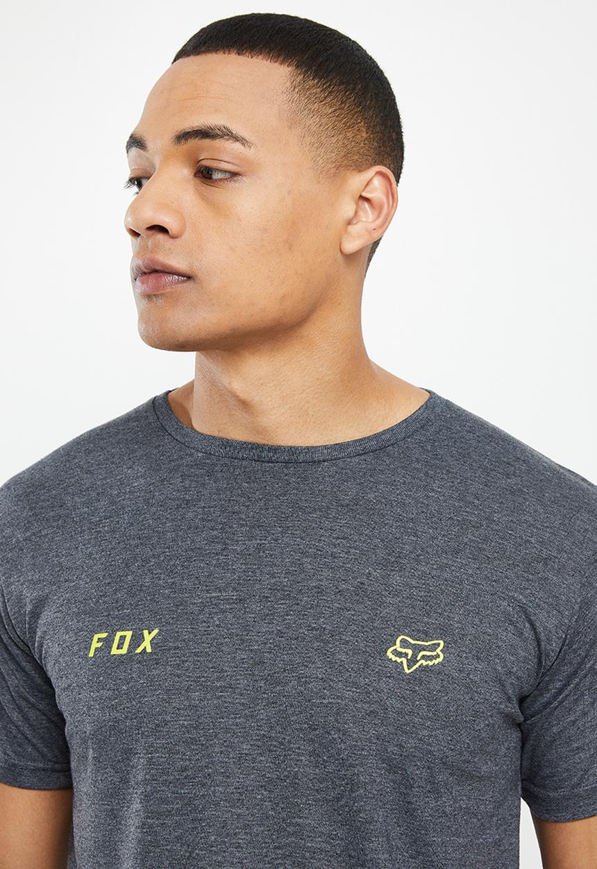 Fox - Starter short sleeve tee - black melange