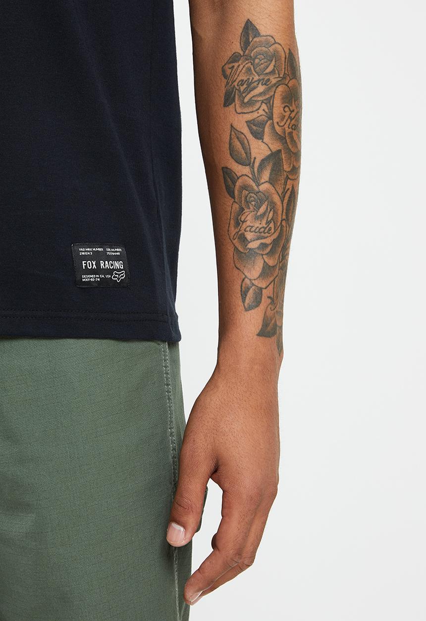 Fox - Race kit raglan short sleeve tee - black