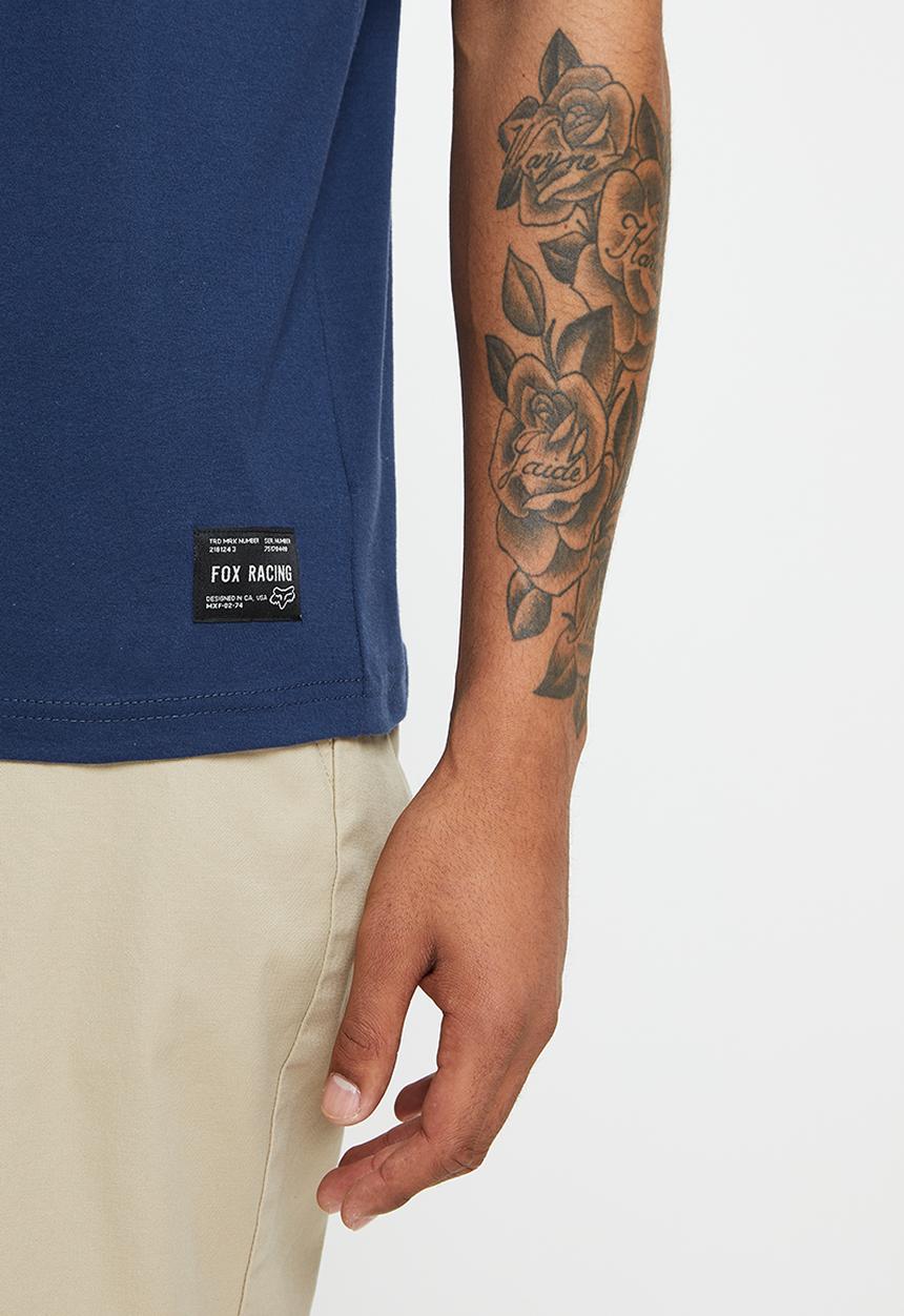 Fox - Axion short sleeve golfer - navy