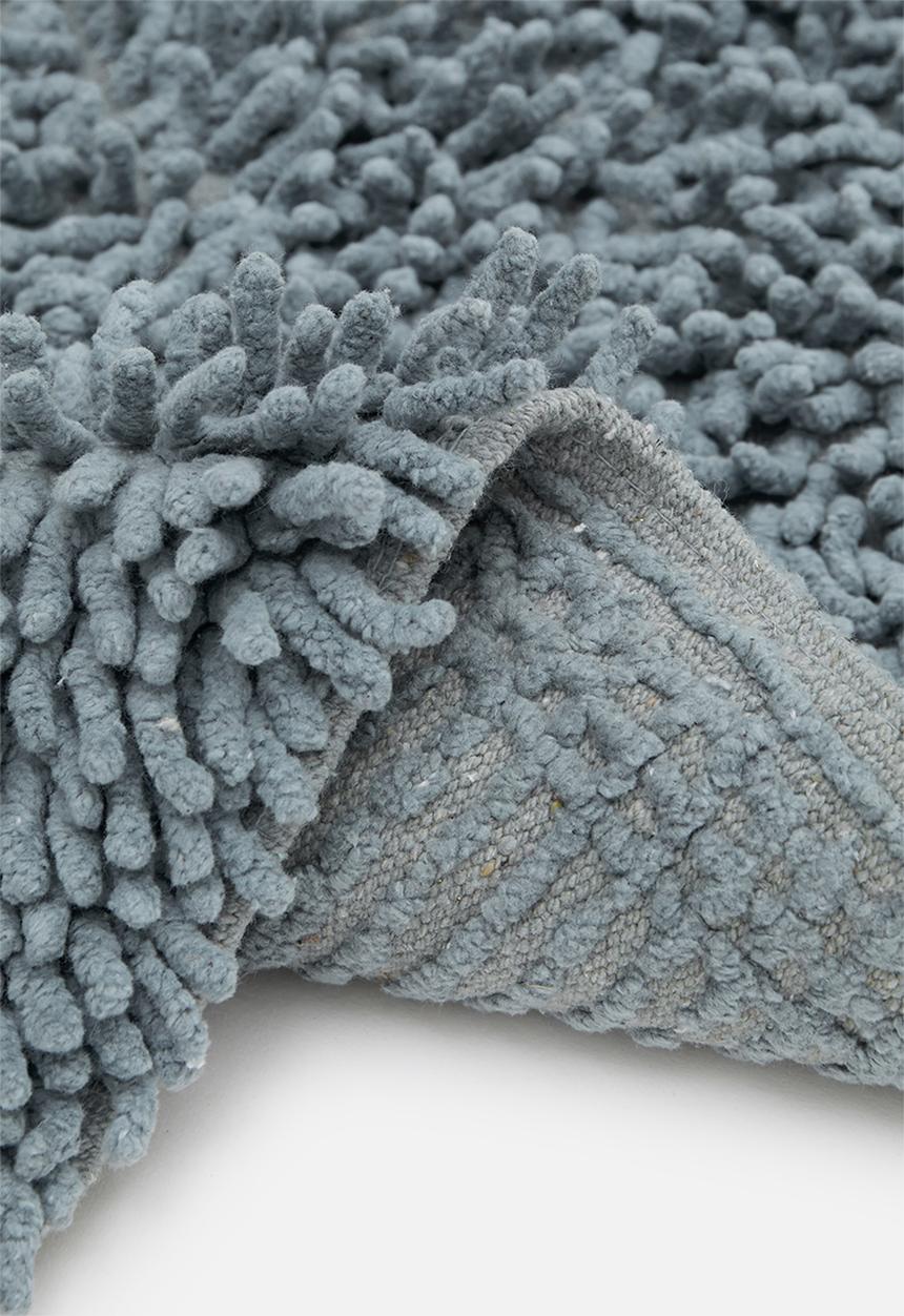 Bathroom Solutions - Fluffy bathroom mat - charcoal