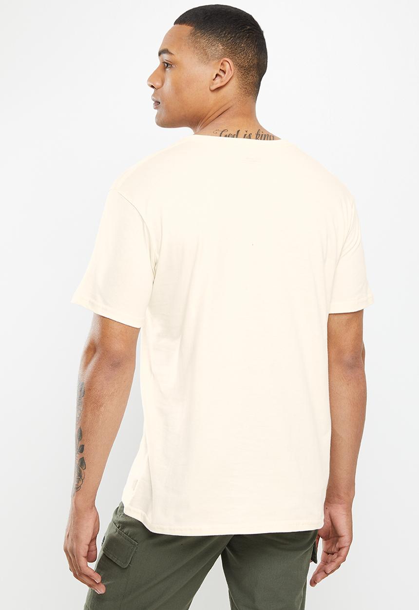 Quiksilver - Essentials short sleeve tee - antique white