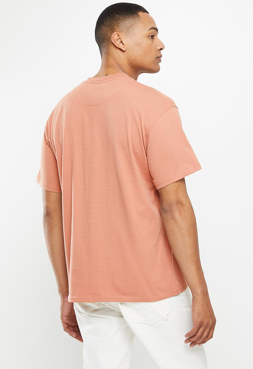 Jonathan D - Duke crewneck T-shirt box fit - mauve