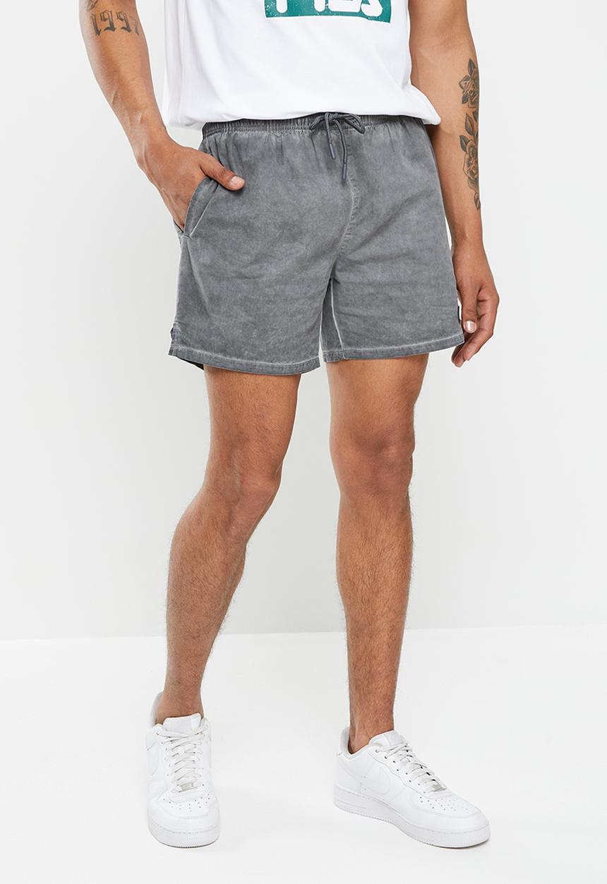 FILA - Rayn shorts - black stone wash